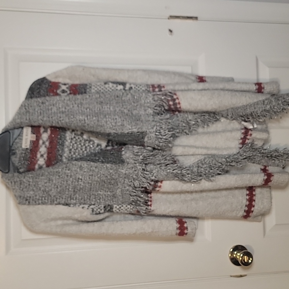 Knox Rose XS Multicolor Textured Knit Sweater